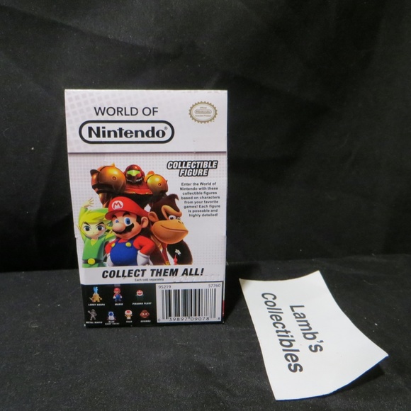 Metal Mario World of Nintendo white box 2.5" figure Jakks Pacific action figure - Picture 10 of 16